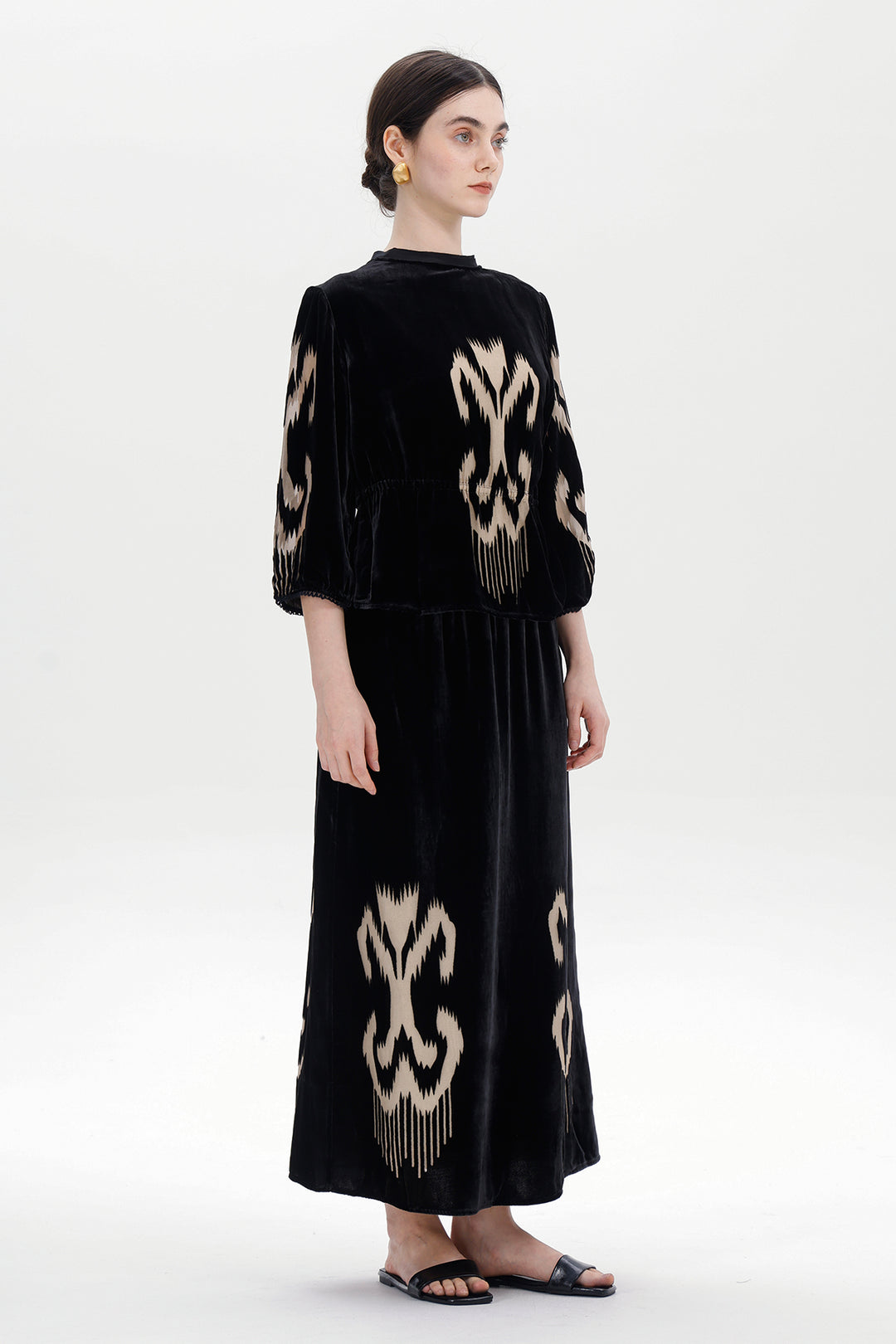 Noemi Silk Velvet Set