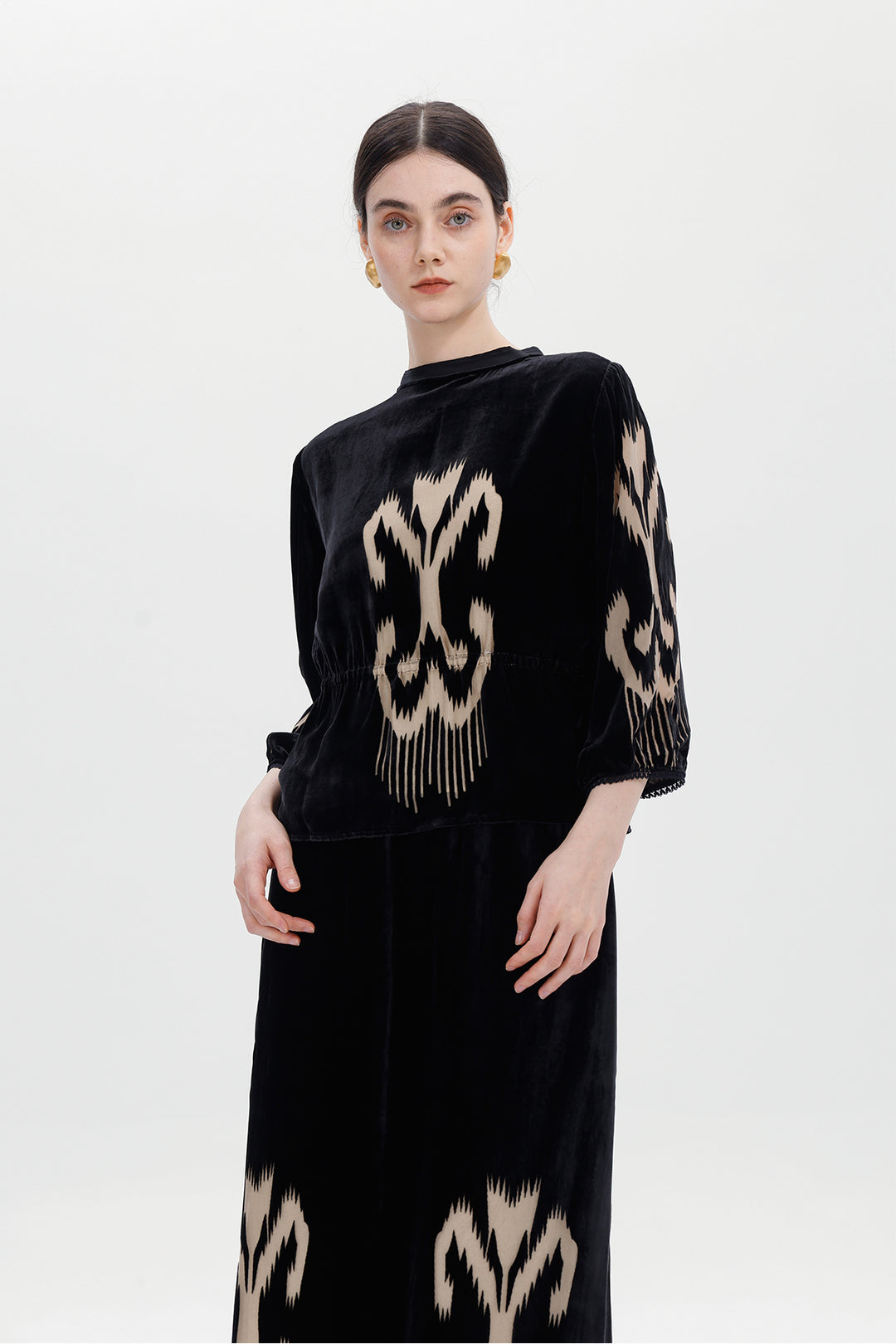 Noemi Silk Velvet Set