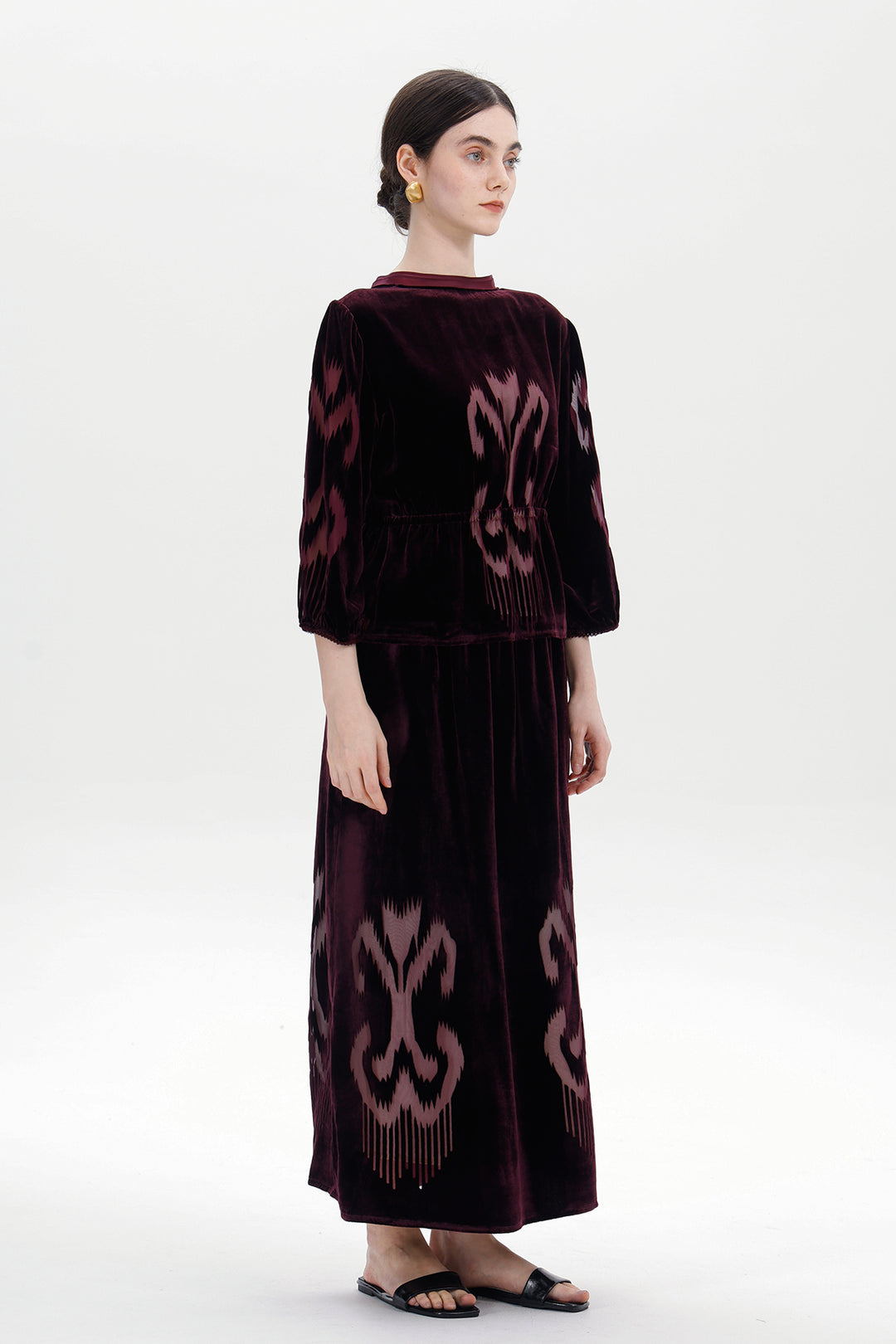 Noemi Silk Velvet Set