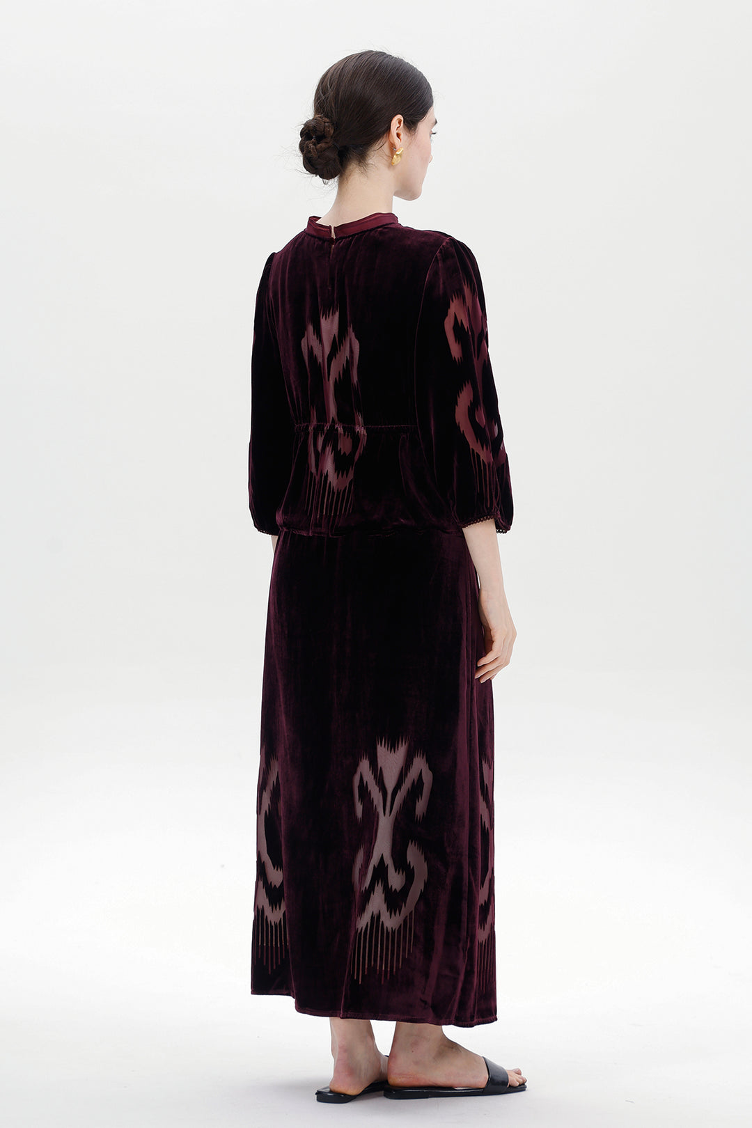 Noemi Silk Velvet Set