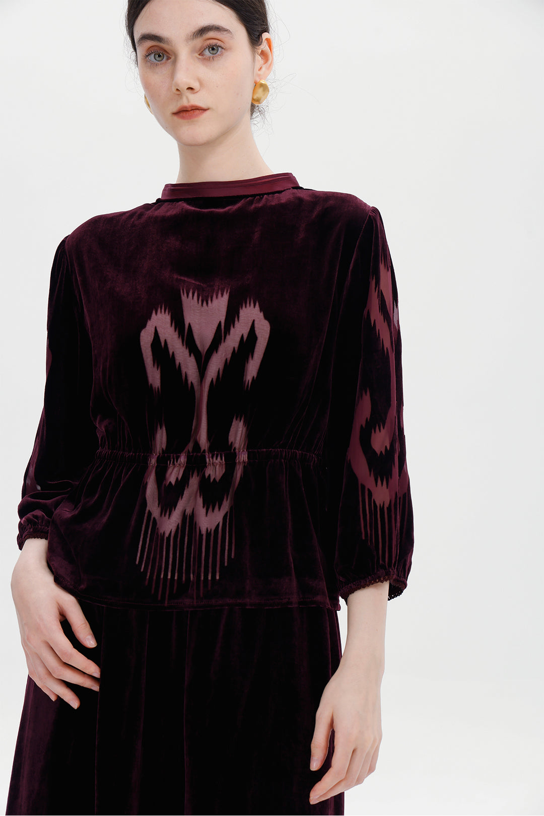 Noemi Silk Velvet Set