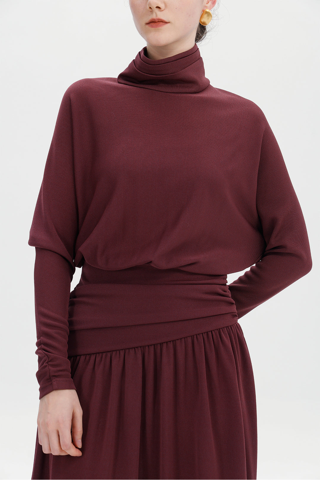 Ziva Draped Long Dress