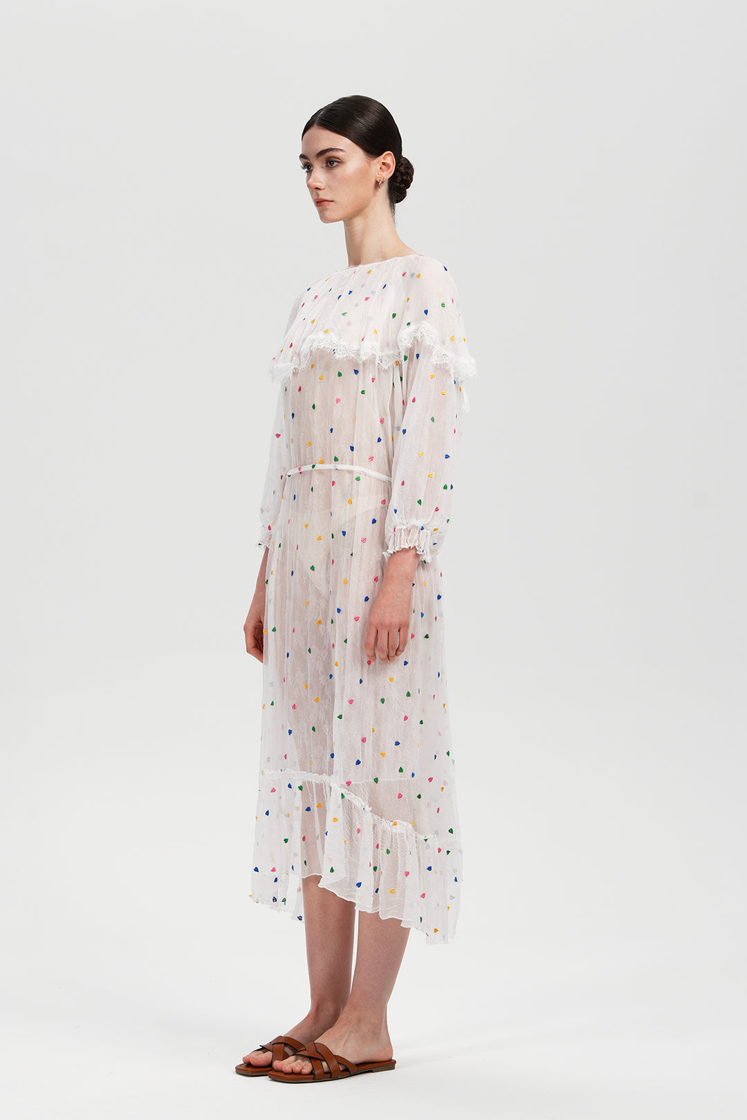 Elodie Confetti Heart Dress