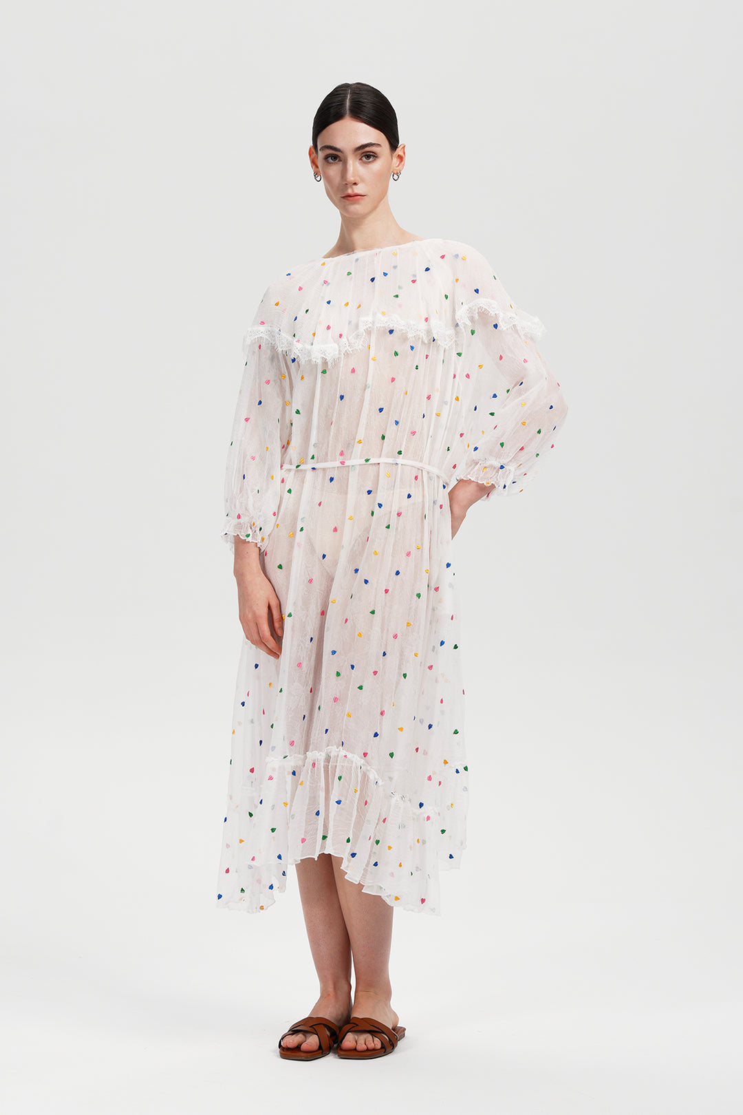 Elodie Confetti Heart Dress