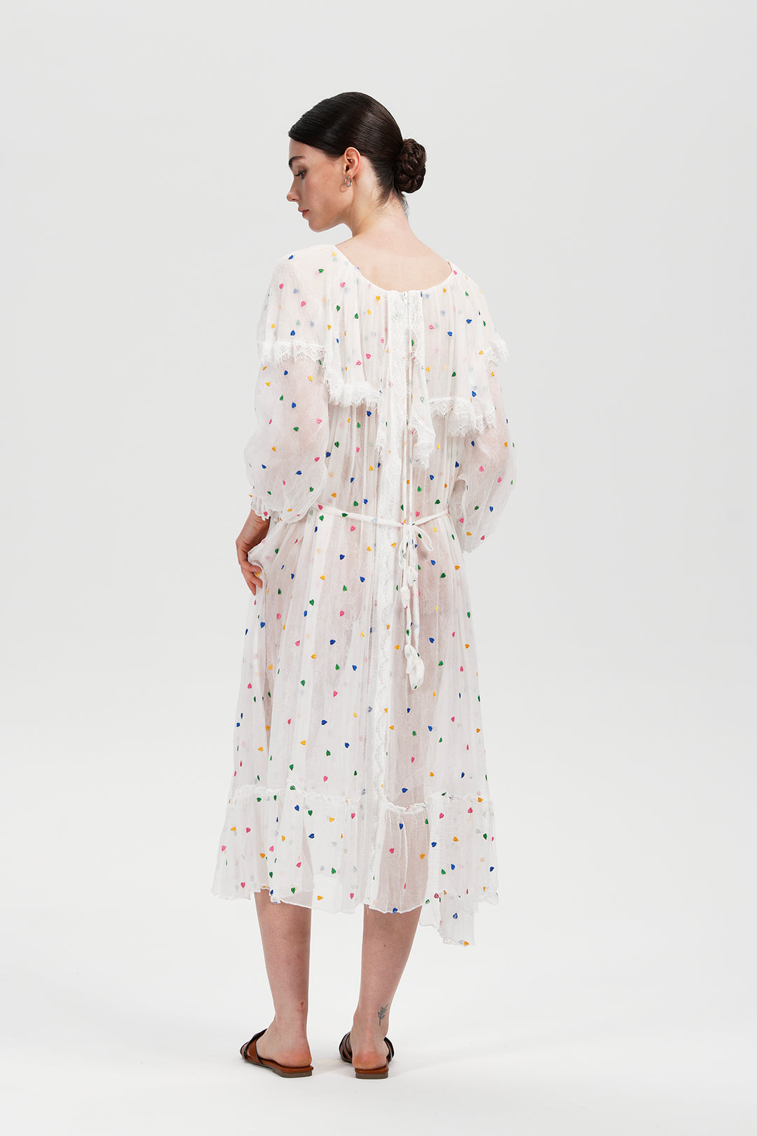 Elodie Confetti Heart Dress