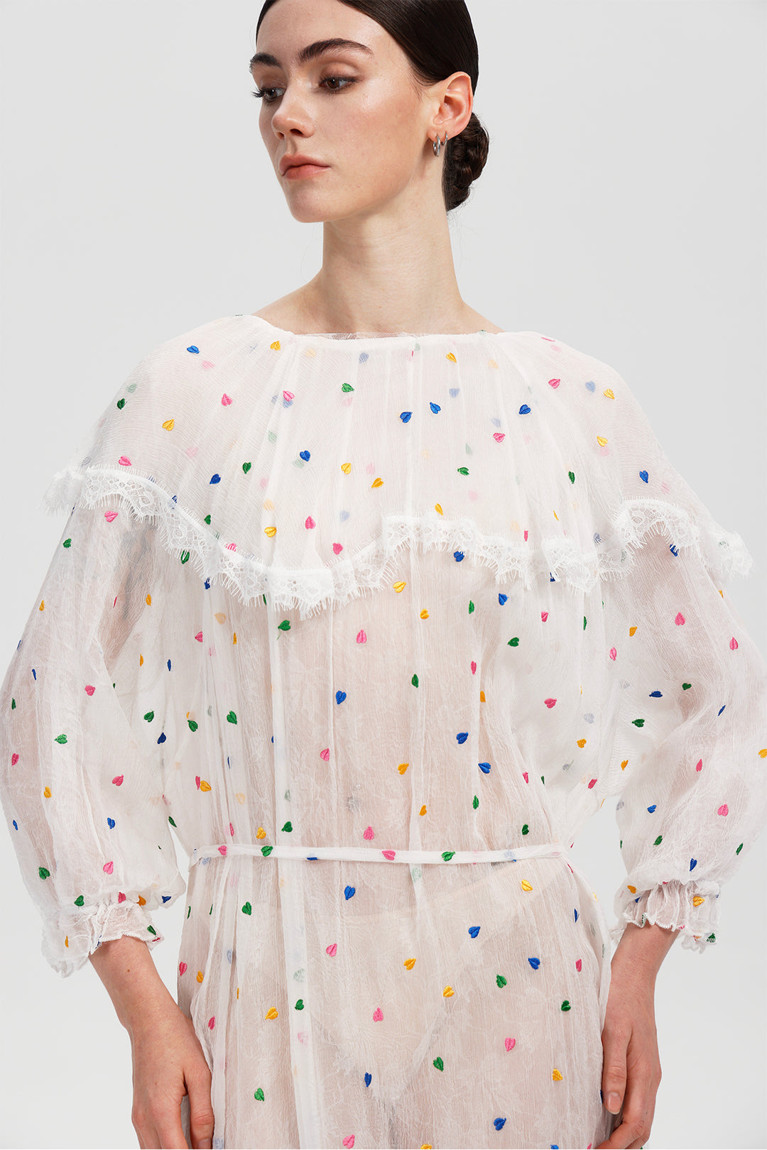 Elodie Confetti Heart Dress