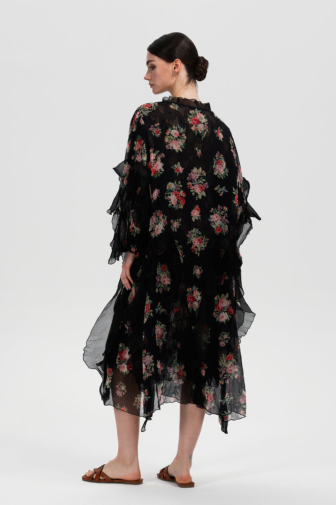 Odessa Bloom Silk Dress