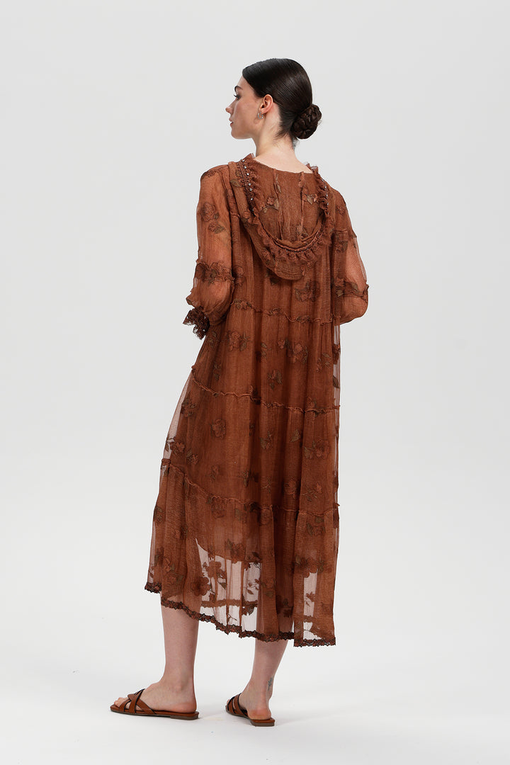 Lourdes Lace Maxi Dress