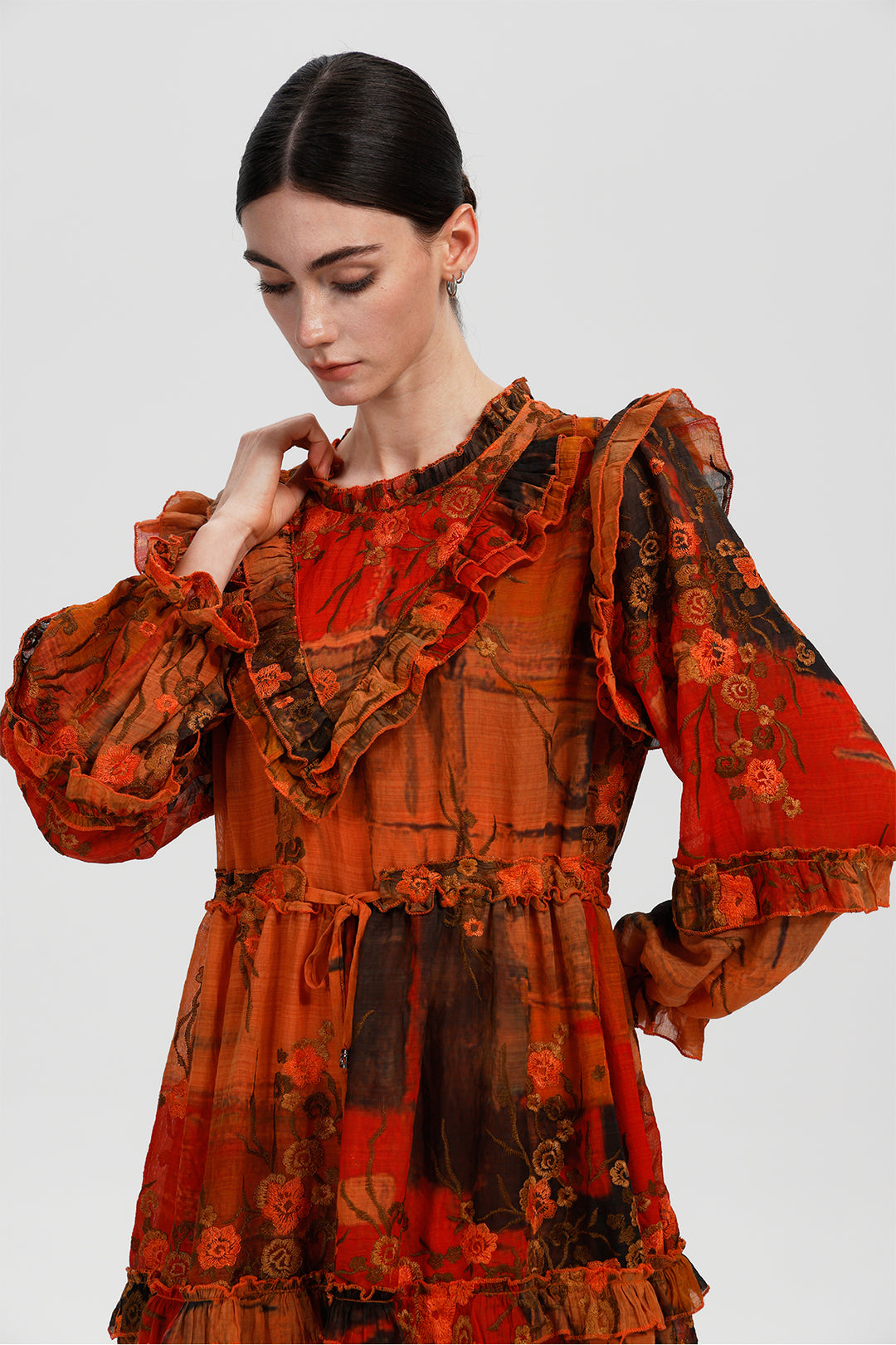 Marisol Vintage Embroidery Dress