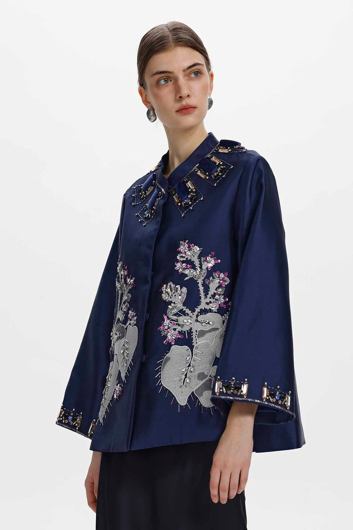 Sophronia Vintage Embellished Jacket