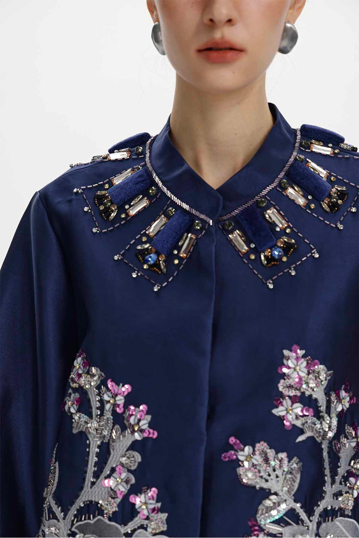 Sophronia Vintage Embellished Jacket