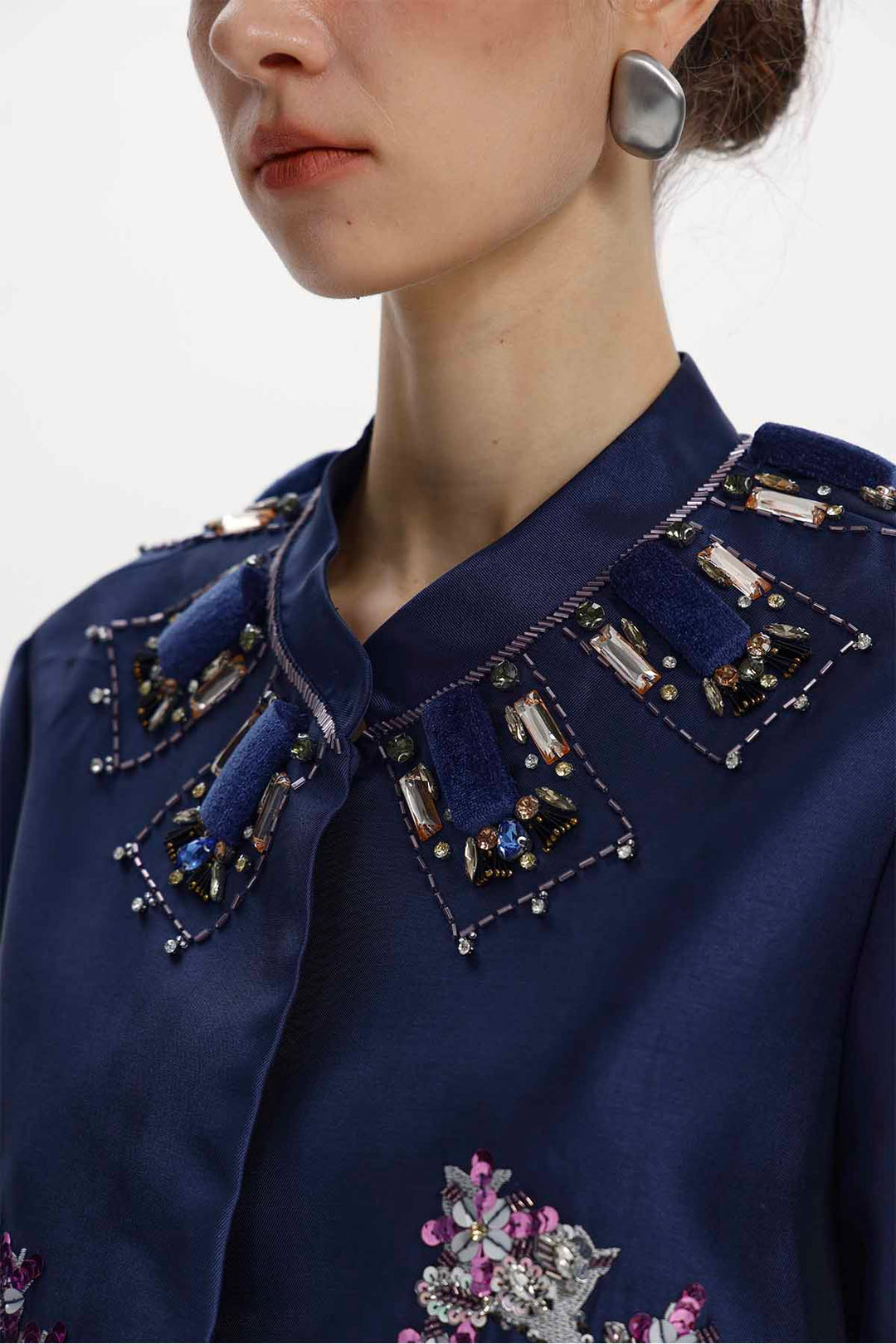 Sophronia Vintage Embellished Jacket