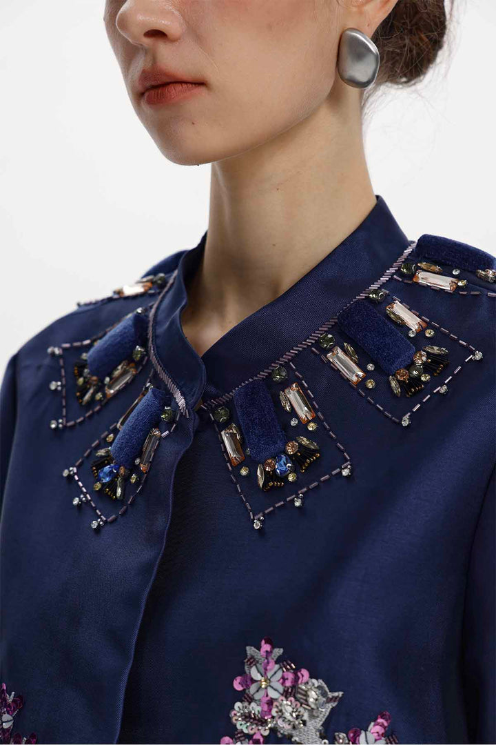 Sophronia Vintage Embellished Jacket