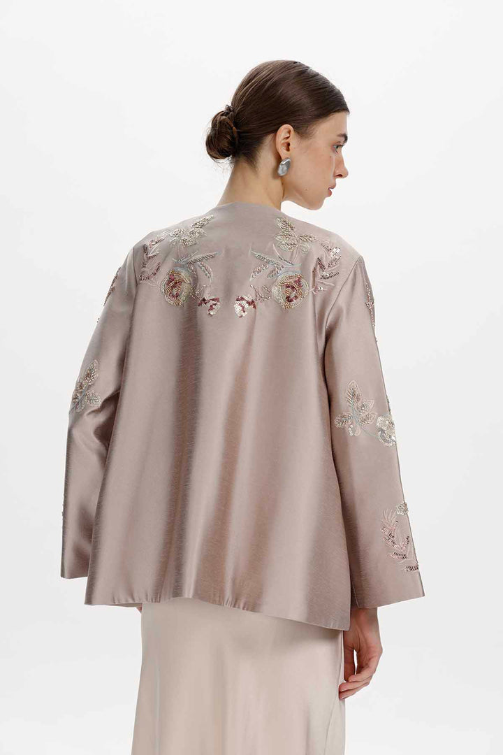 Marlowe Beaded Floral Jacket