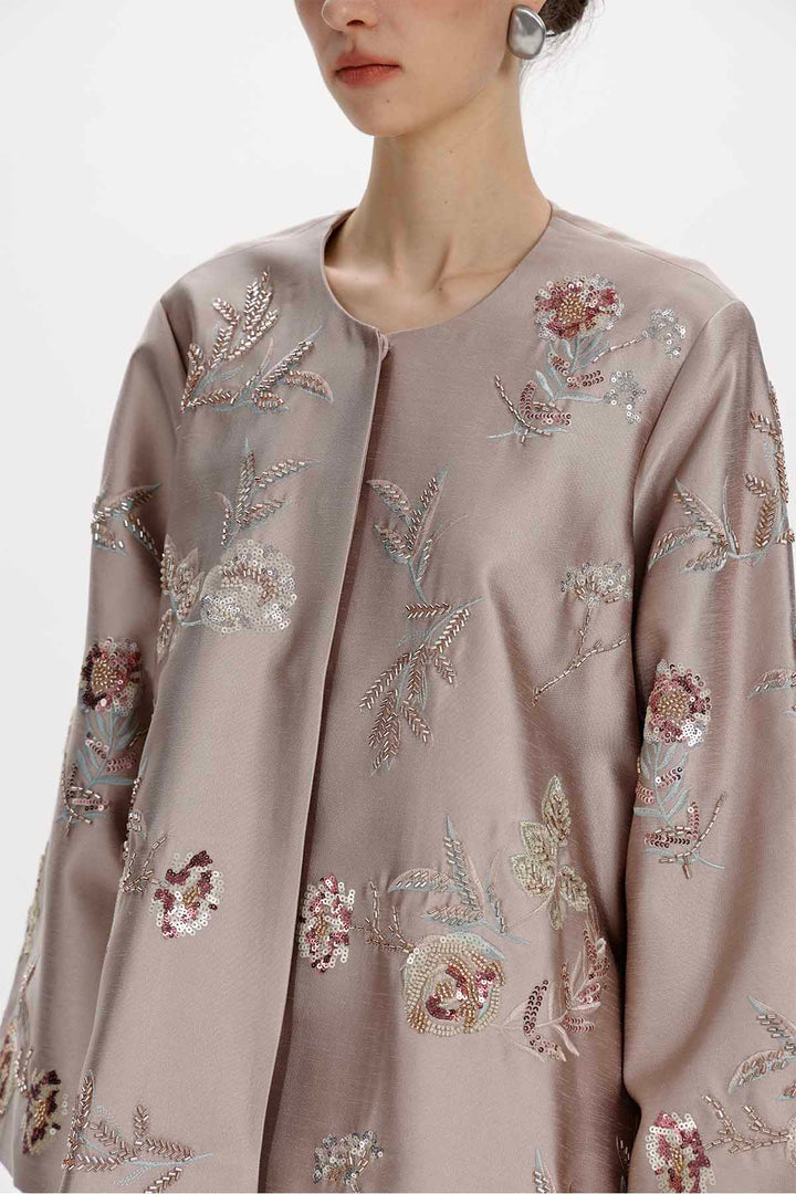 Marlowe Beaded Floral Jacket