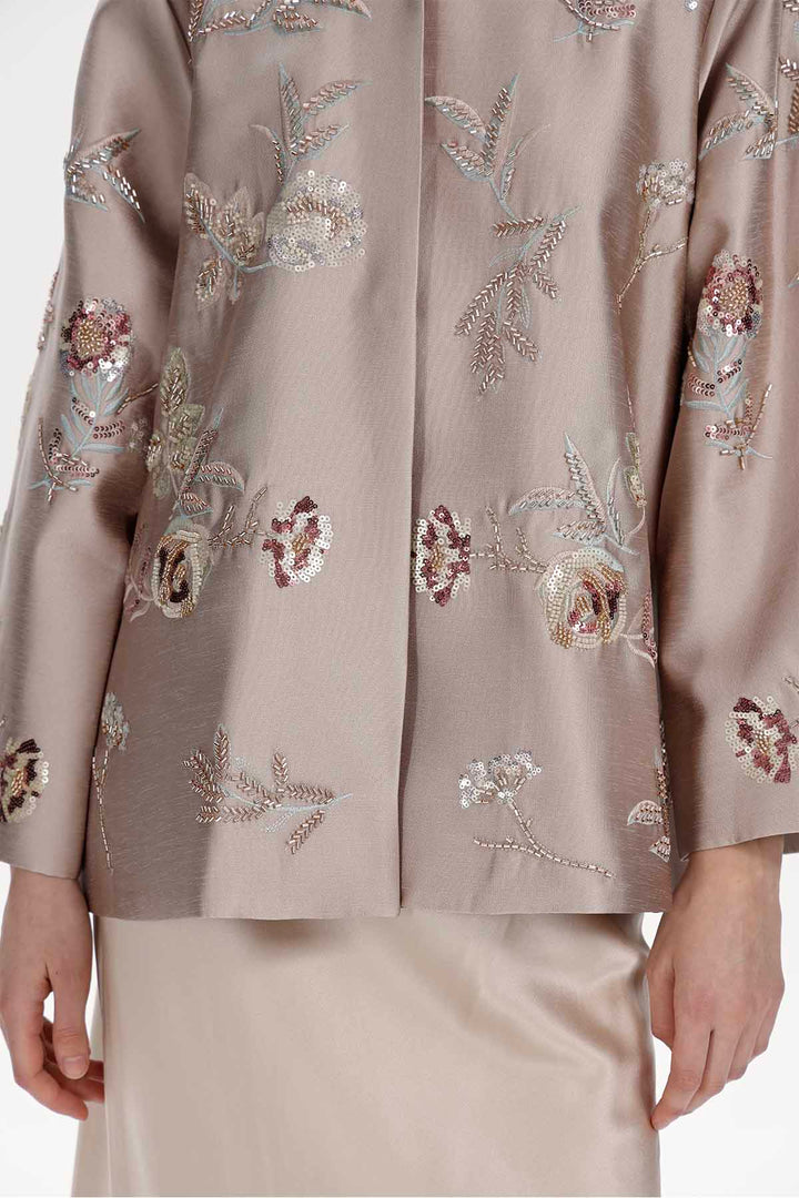 Marlowe Beaded Floral Jacket