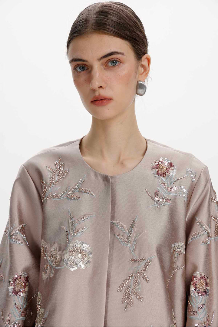 Marlowe Beaded Floral Jacket
