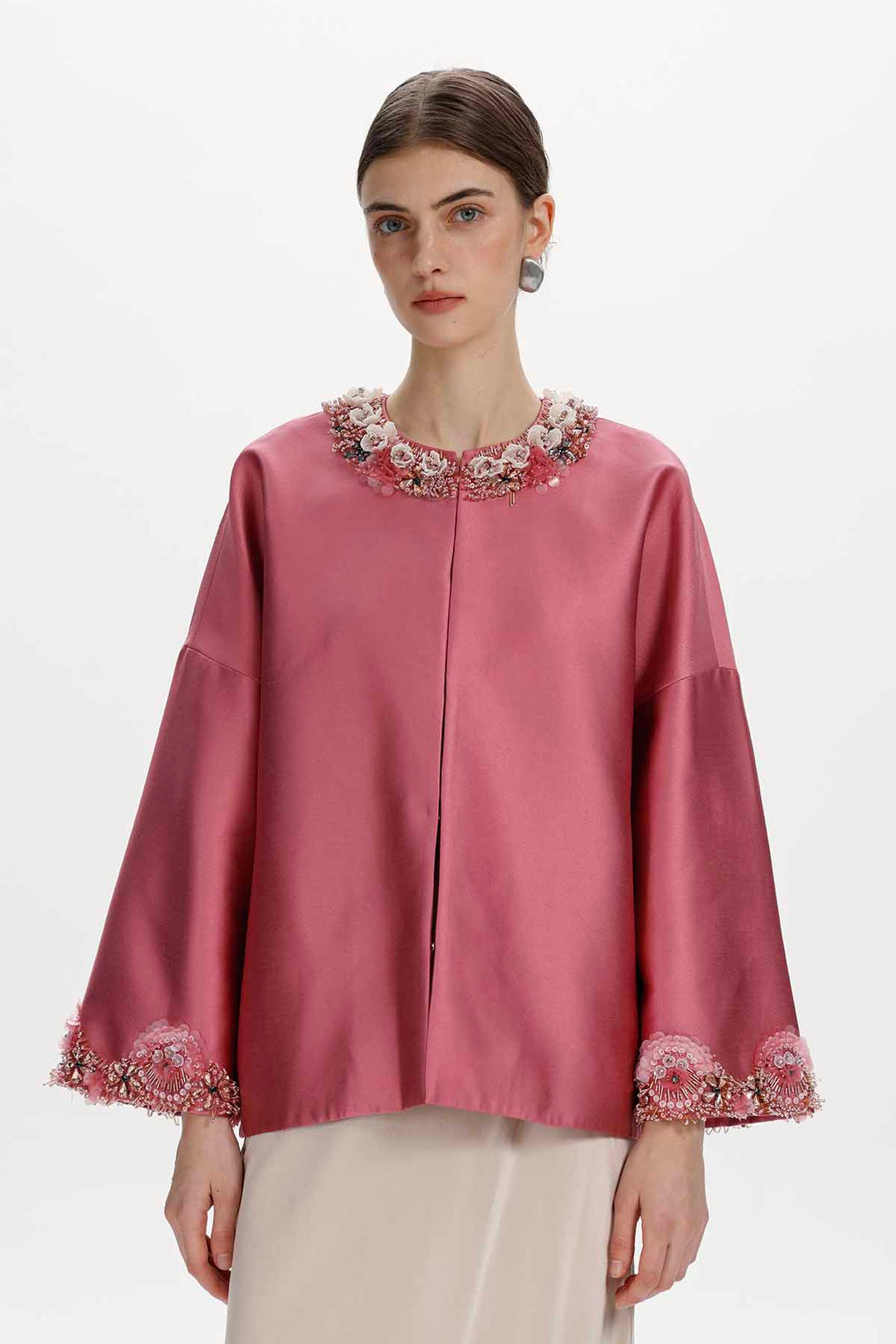 Aster Beaded Collar Jacket