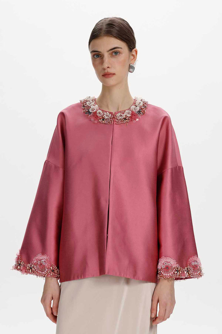 Aster Beaded Collar Jacket