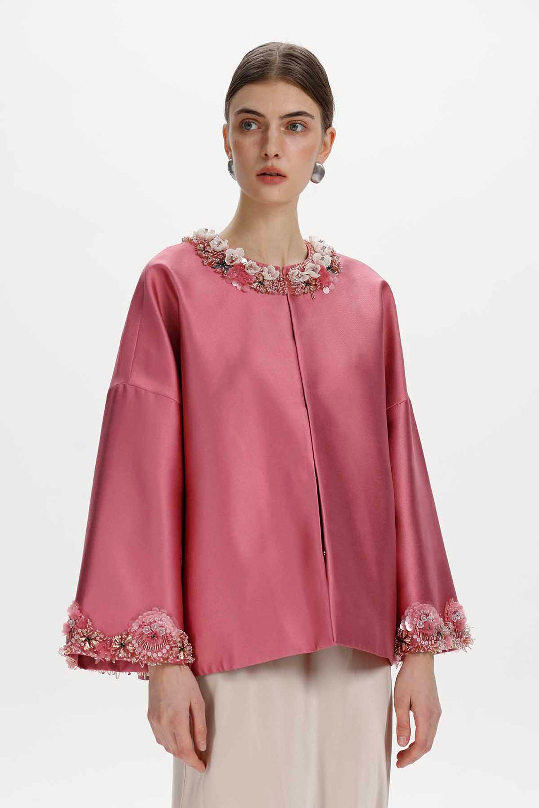 Aster Beaded Collar Jacket