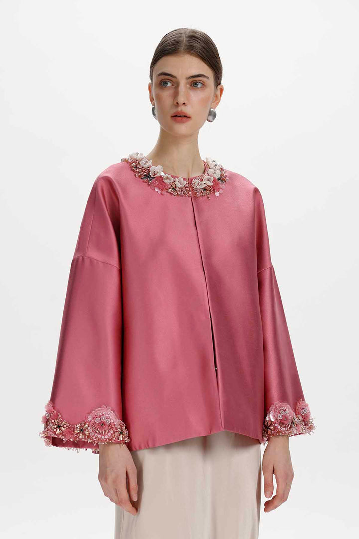 Aster Beaded Collar Jacket