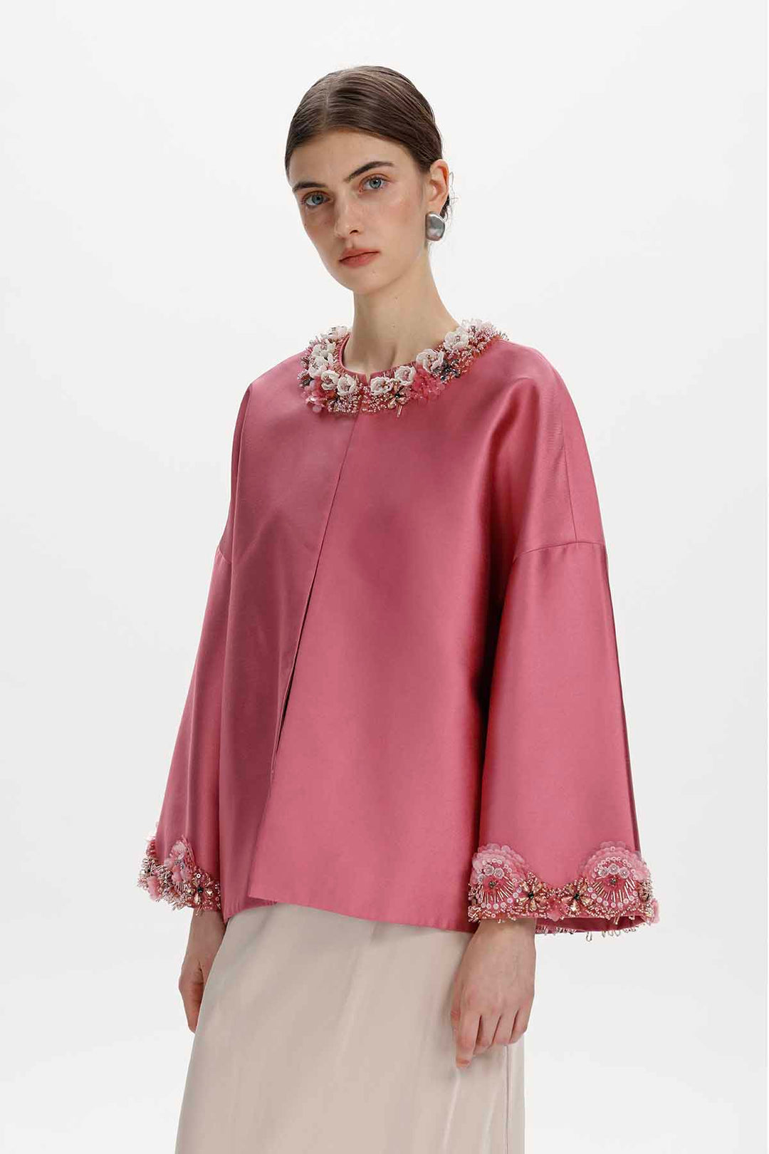 Aster Beaded Collar Jacket