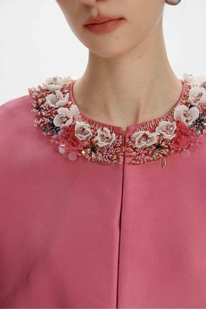 Aster Beaded Collar Jacket
