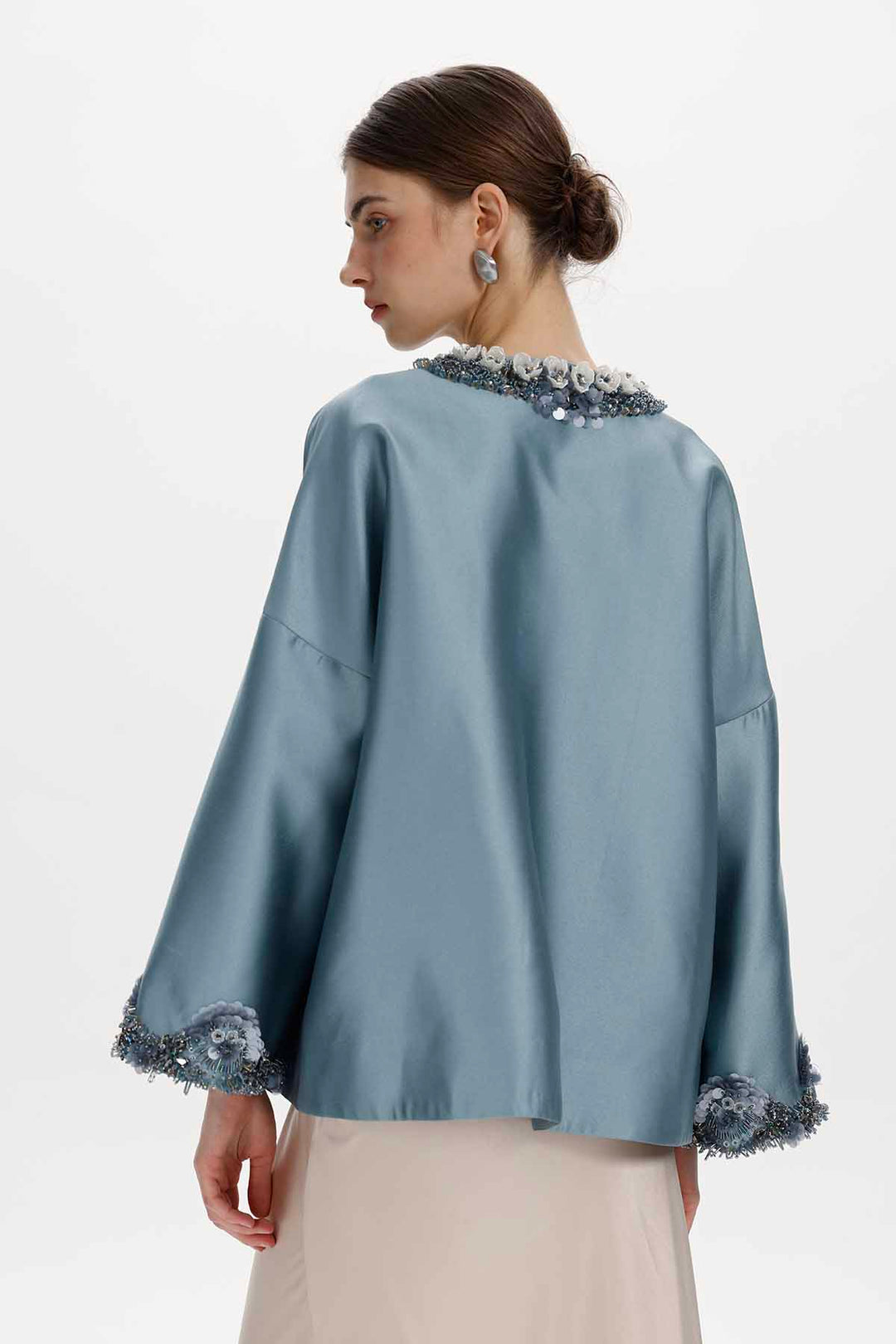 Aster Beaded Collar Jacket