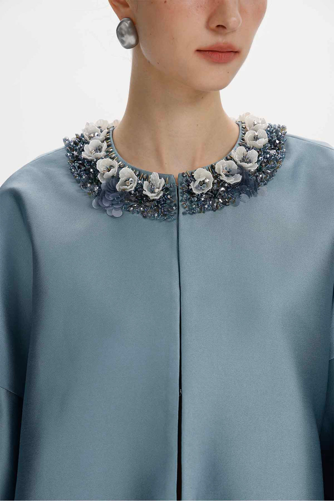 Aster Beaded Collar Jacket
