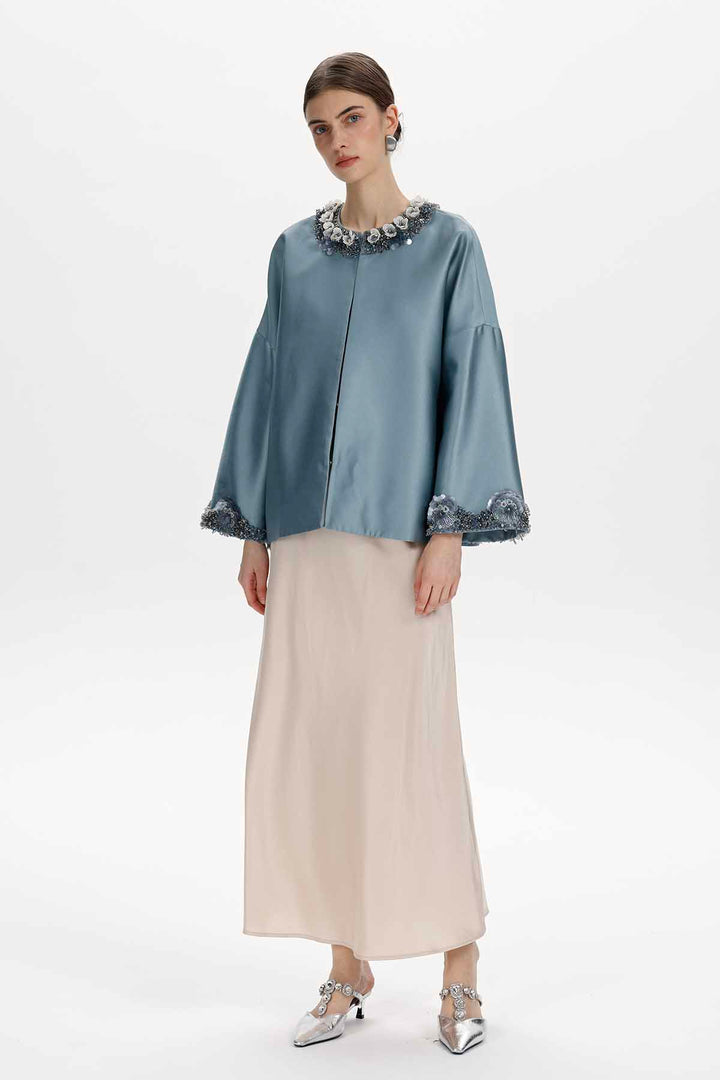 Aster Beaded Collar Jacket