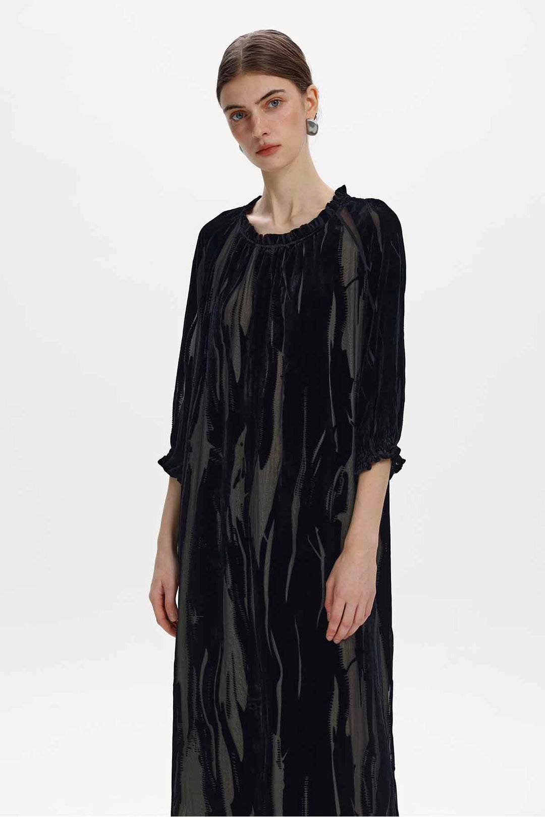 Greta Maxi Velvet Dress