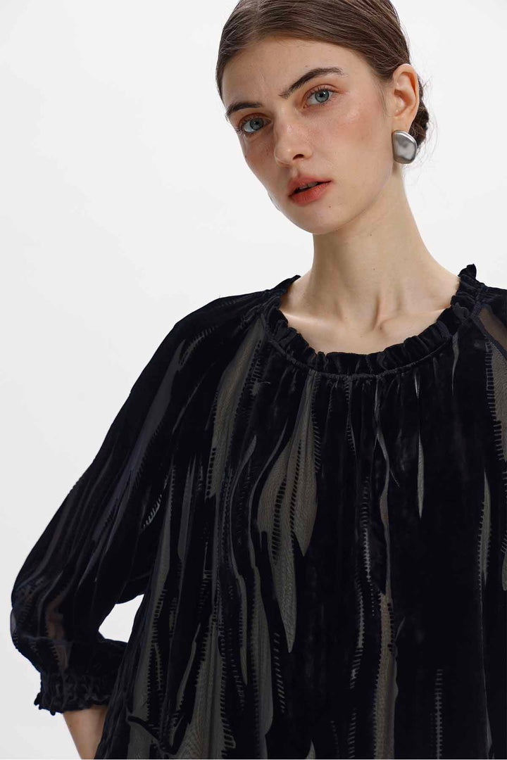 Greta Maxi Velvet Dress