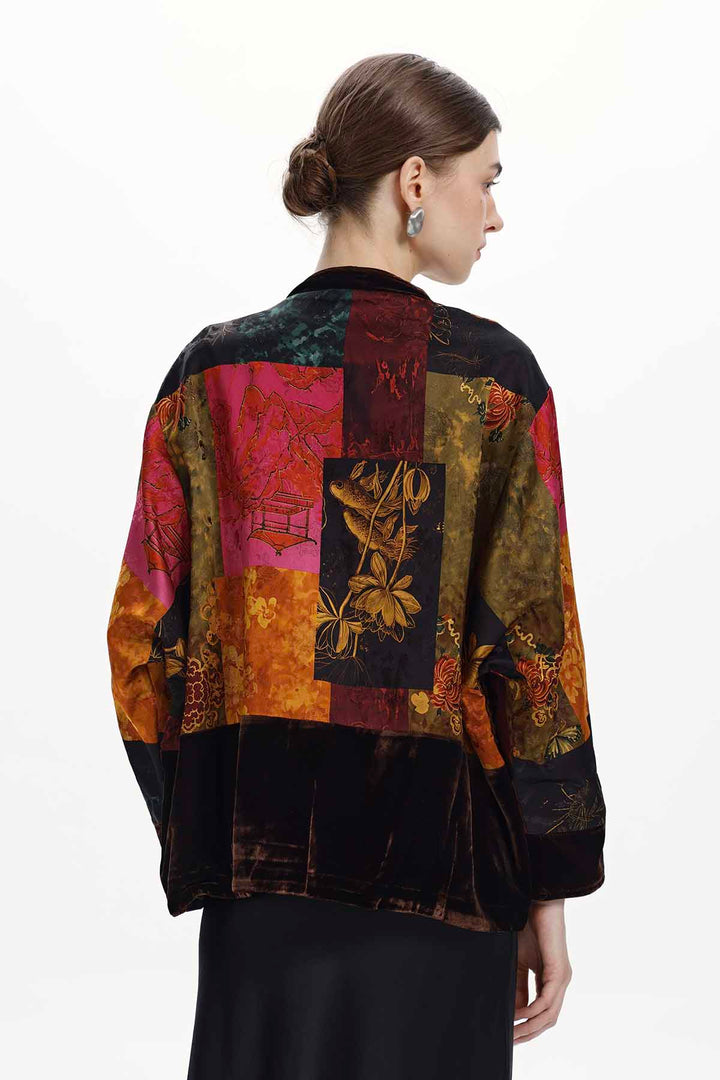 Oriane Patchwork Jacket