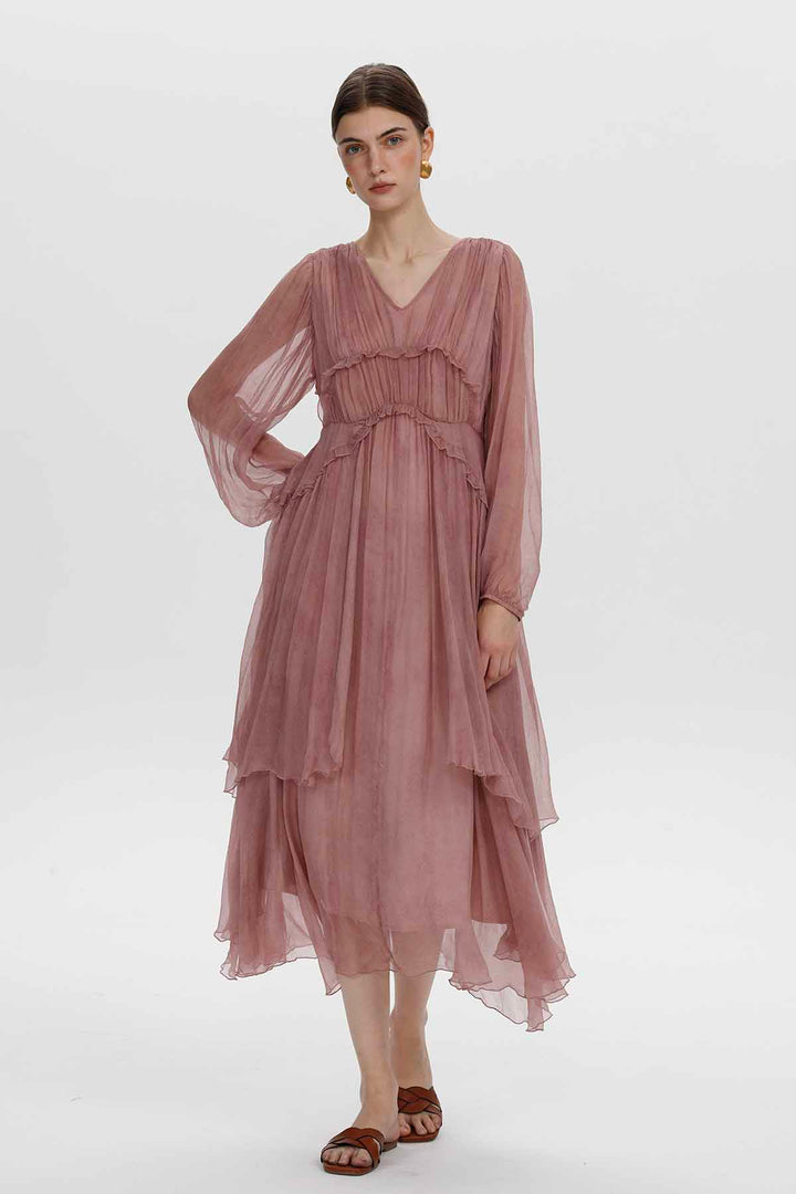 Fiorella Silk Dress
