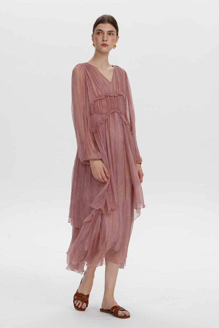 Fiorella Silk Dress