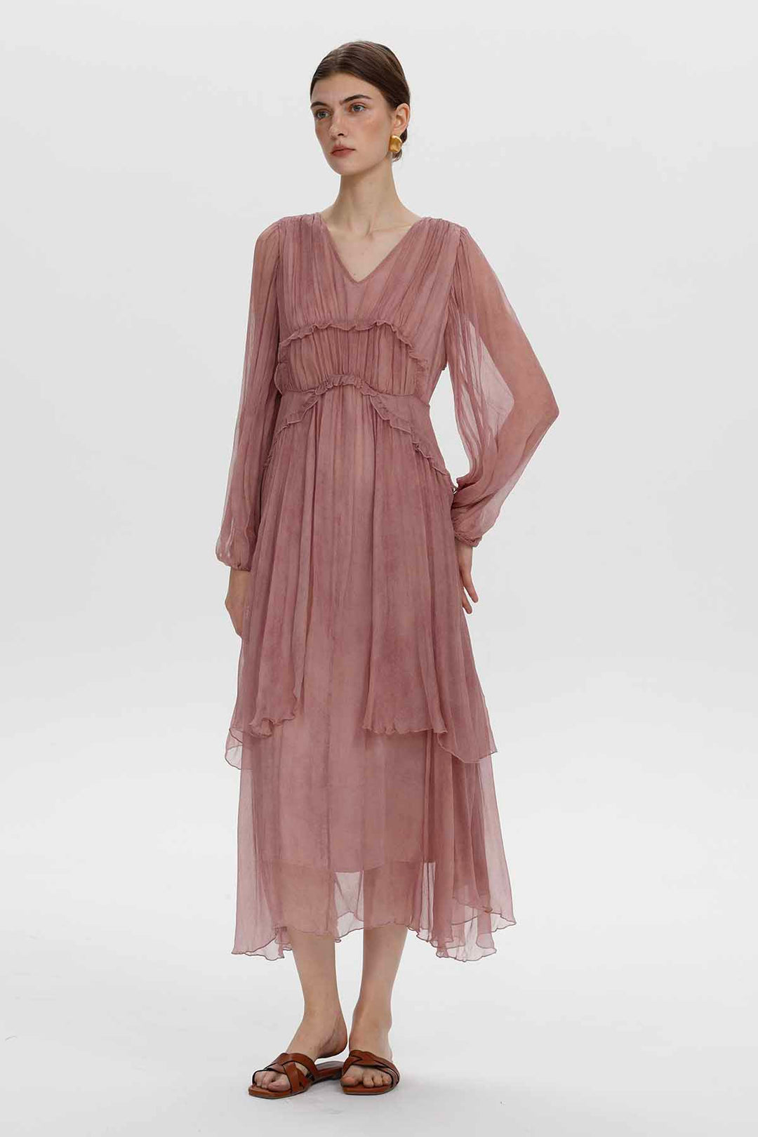 Fiorella Silk Dress