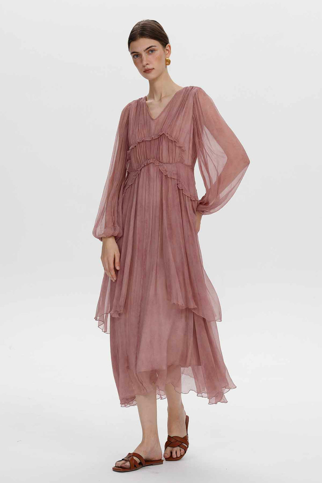 Fiorella Silk Dress