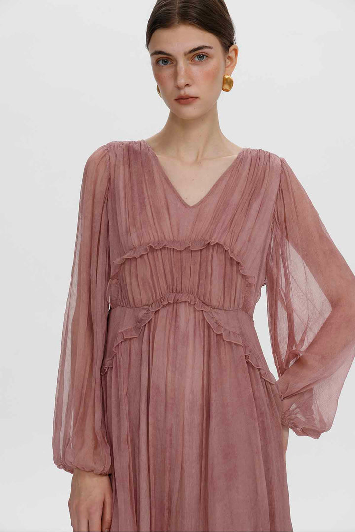 Fiorella Silk Dress