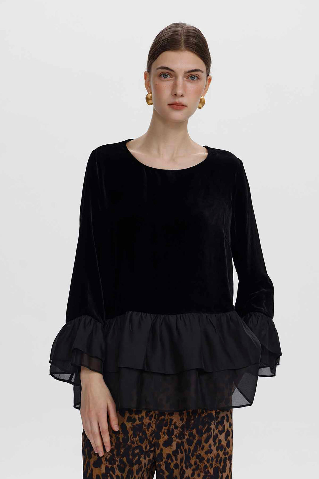Rebecca Velvet Blouse
