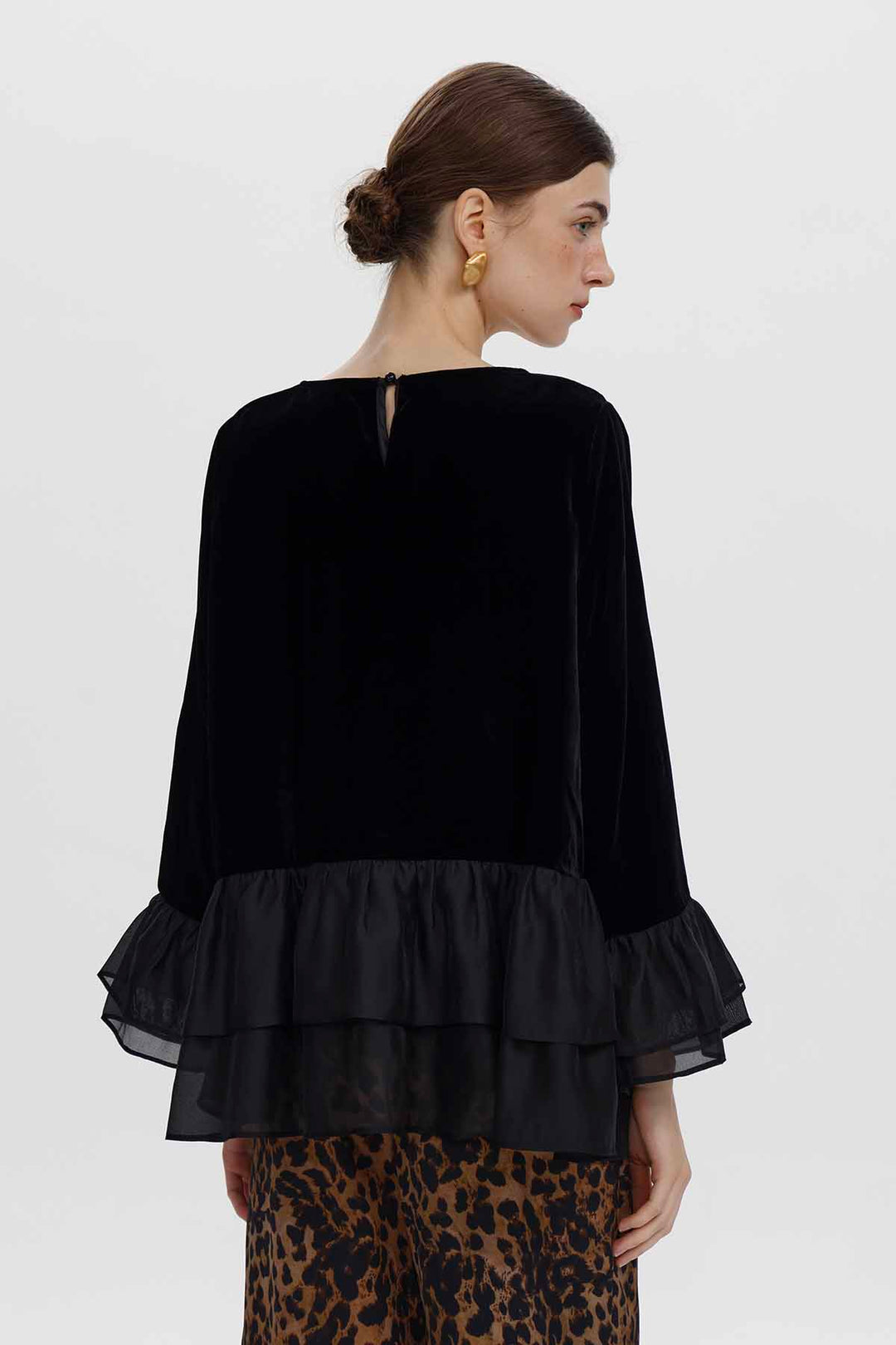 Rebecca Velvet Blouse