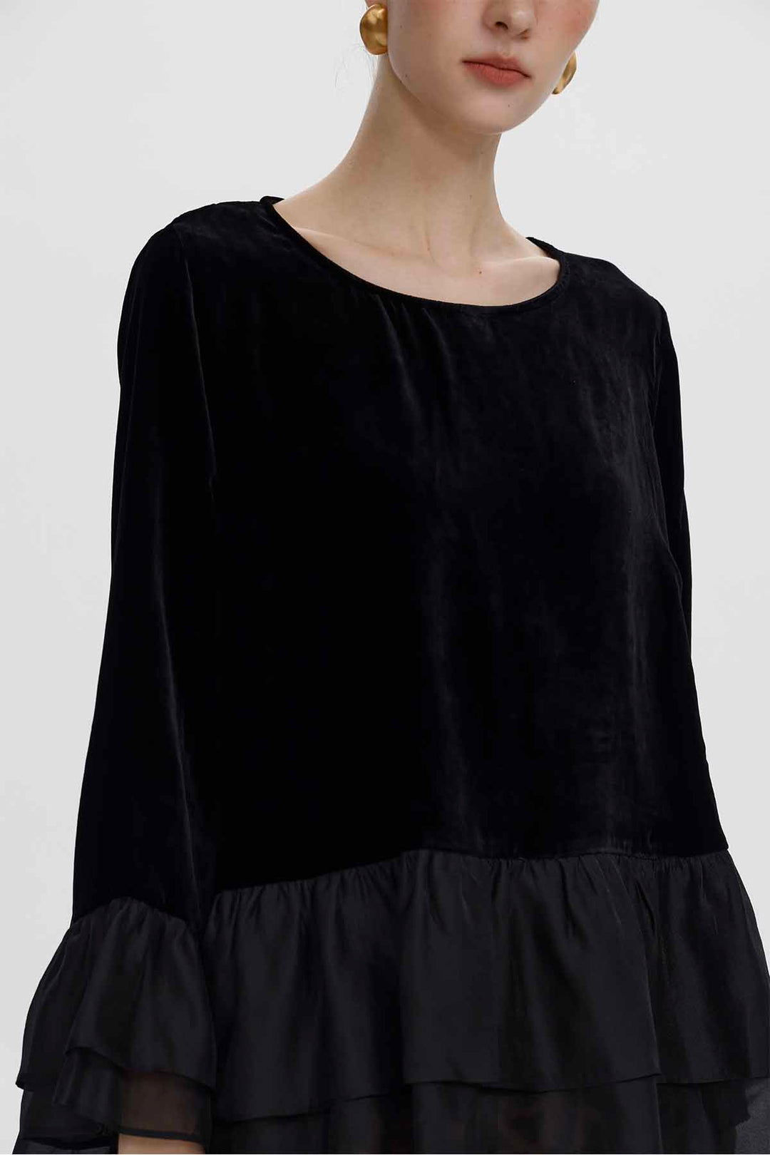 Rebecca Velvet Blouse