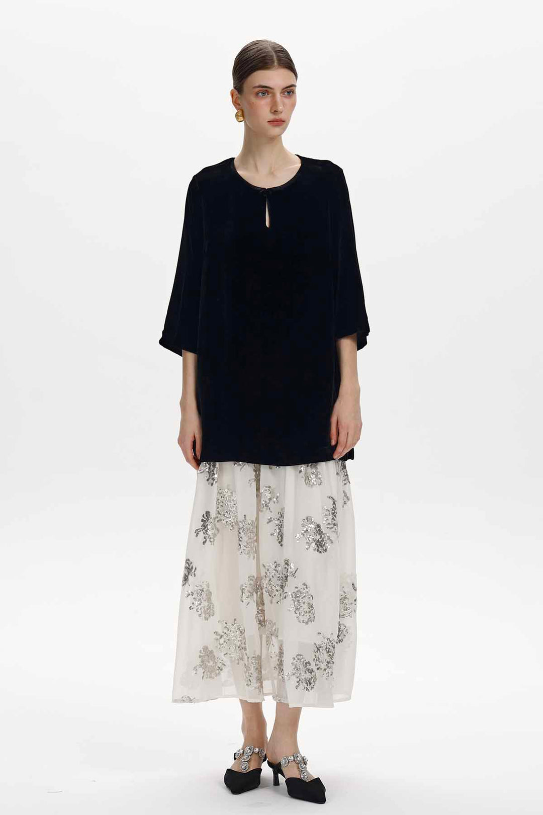 Viola Velvet Maxi Dress