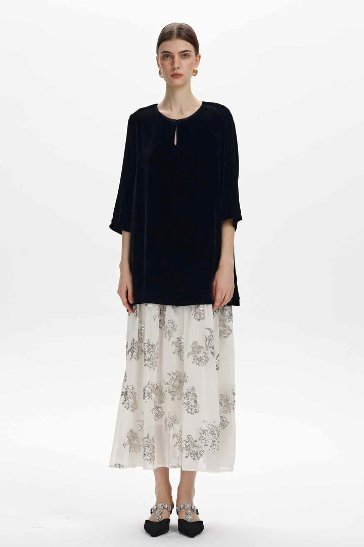 Viola Velvet Maxi Dress