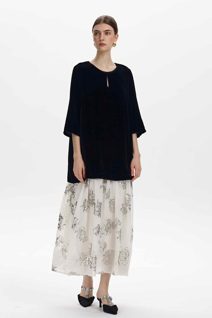 Viola Velvet Maxi Dress