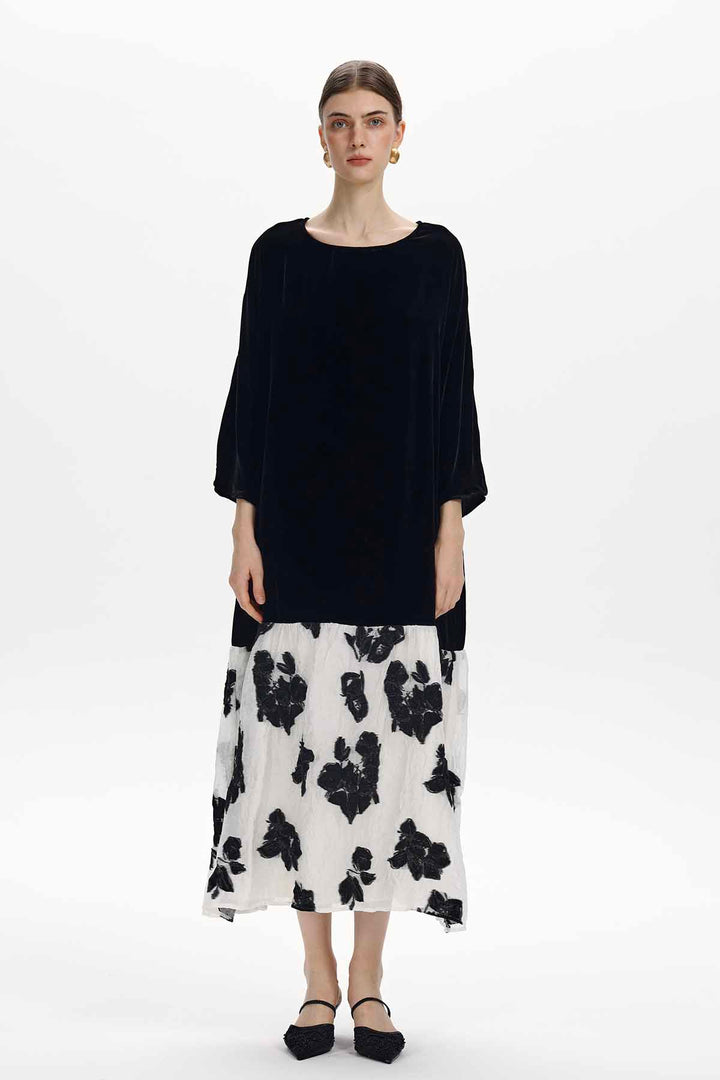 Giselle Velvet Maxi Dress