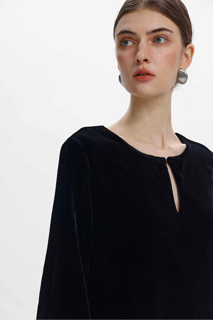 Adriana Velvet Maxi Dress