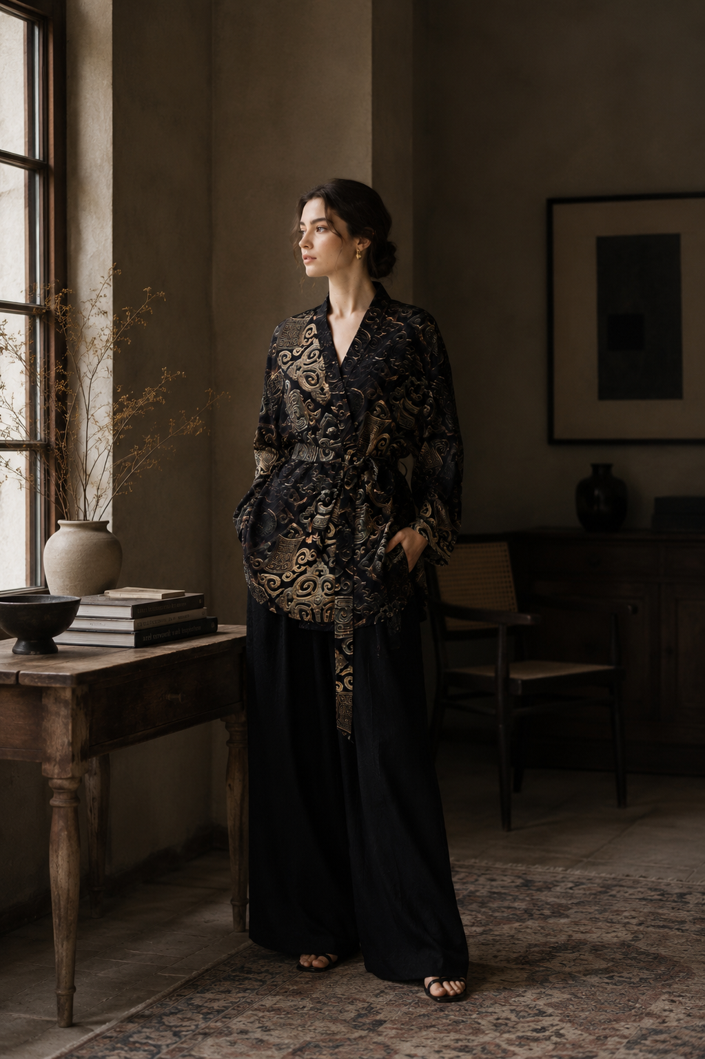 Anderson Silk Wrap Jacket